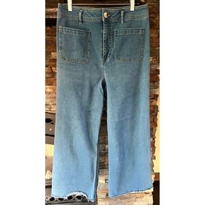 EVERY Wide Leg Crop Denim‎ Jeans 12